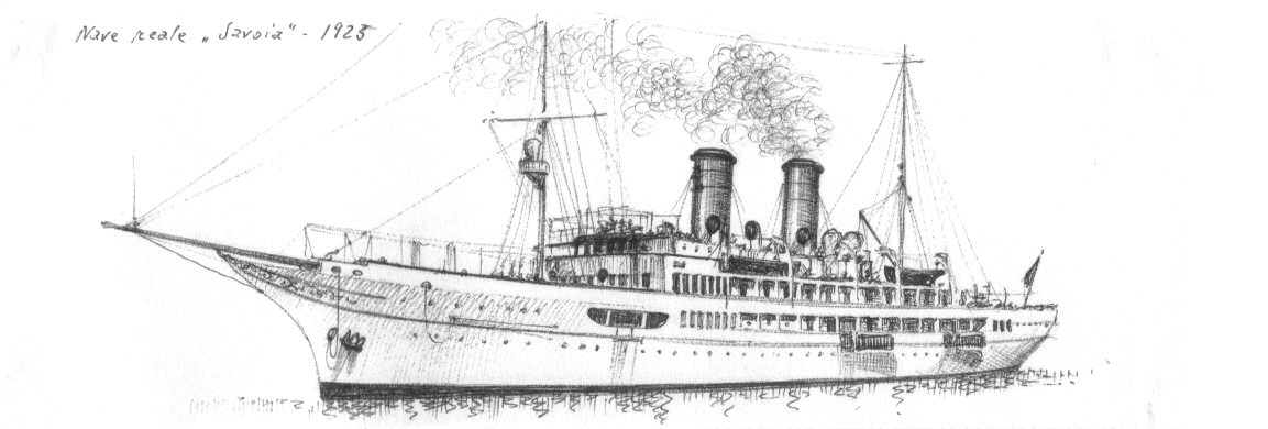 1923 - Nave reale 'Savoia'